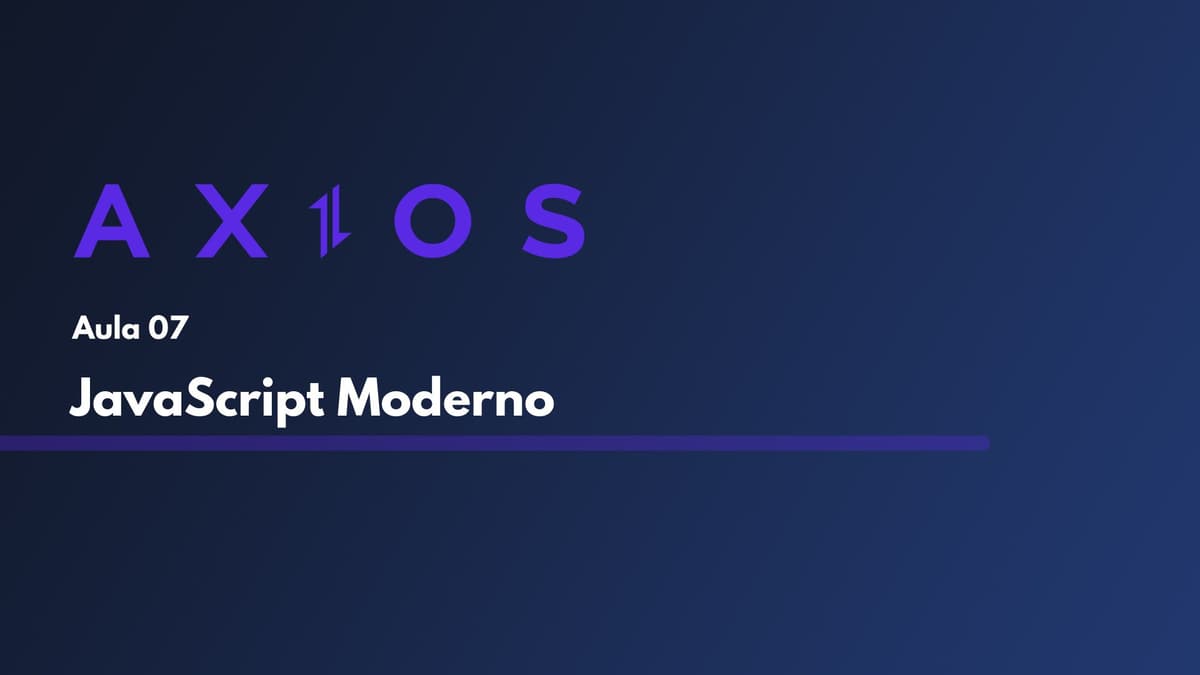 JavaScript Moderno